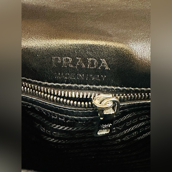 💎PRADA CHAIN FLAP SHOULDER BAG Diagramme Quilted Leather w/COA & Dust Bag - Picture 14 of 14